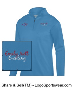 Youth moisture wicking fleece pullover Design Zoom